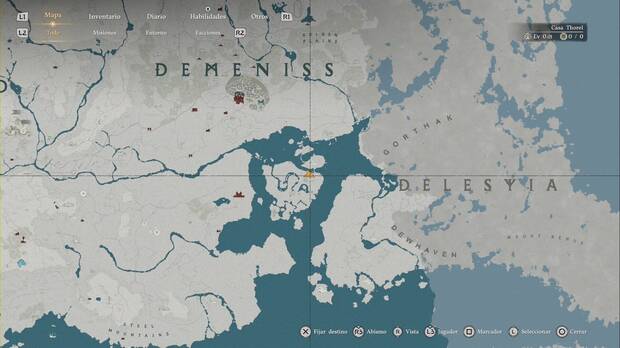 Crimson Desert - Puzles, ubicaci�n de Ruinas del  Bosque de bamb� Seonangdang