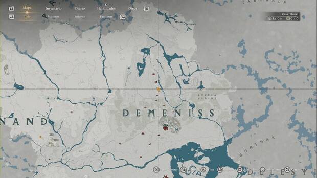 Crimson Desert - Puzles, ubicaci�n de Ruinas de la C�mara secreta de las Llanuras Doradas