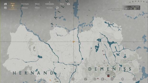 Crimson Desert - Puzles, ubicaci�n de Ruinas del Desfiladero de Ca�da del Drag�n