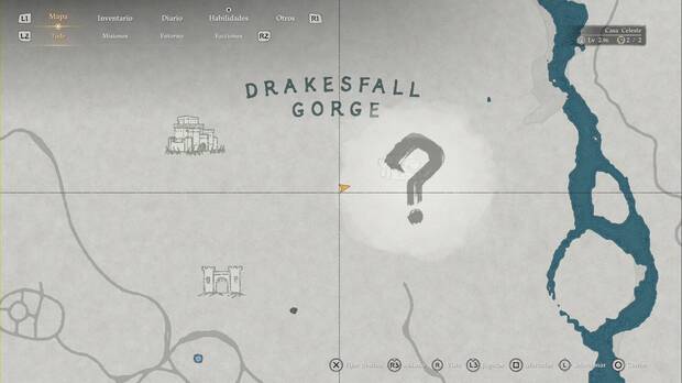 Crimson Desert - Puzles, ubicaci�n de Ruinas del Desfiladero de Ca�da del Drag�n