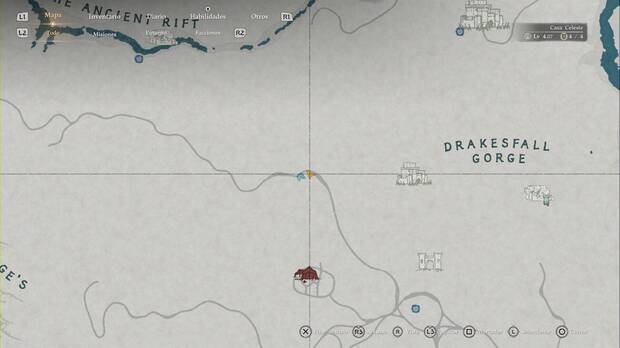 Crimson Desert - Desaf�os de Arma a dos manos, ubicaci�n de Tajo abrumador I