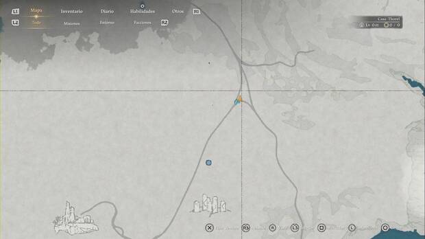 Crimson Desert - Desaf�os de arco, ubicaci�n del artefacto Flecha apuntada al destino V