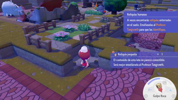 Pok�mon Pokopia - C�mo conseguir reliquias grandes y peque�as