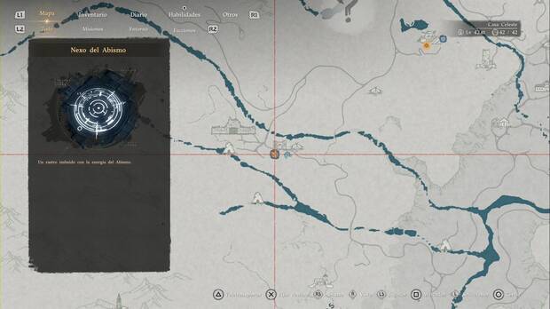 Crimson Desert - Nexos del Abismo en Erudipetra, ubicaci�n del Nexo del Abismo Puerta sur de Espinaguerra
