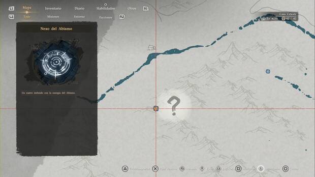 Crimson Desert - Nexos del Abismo en Erudipetra, ubicaci�n del Nexo del Abismo Monte Nieveterna (4)