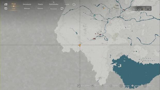 Crimson Desert - Nexos del Abismo en Erudipetra, ubicaci�n del Nexo del Abismo Cuenca del Monte Nieveterna
