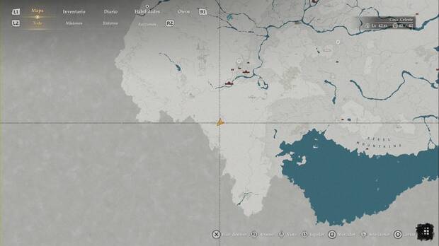 Crimson Desert - Nexos del Abismo en Erudipetra, ubicaci�n del Nexo del Abismo Monta�a de las Almas Heladas (3)