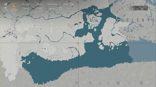 Crimson Desert - Infortunio, ubicaci�n de Colina del Sosiego