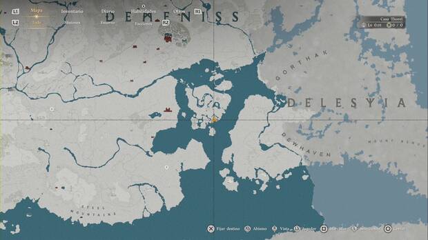 Crimson Desert - Infortunio, ubicaci�n de Cima del Despertar