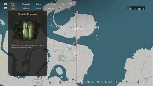 Crimson Desert - Infortunio, ubicaci�n de Cascada del Trueno