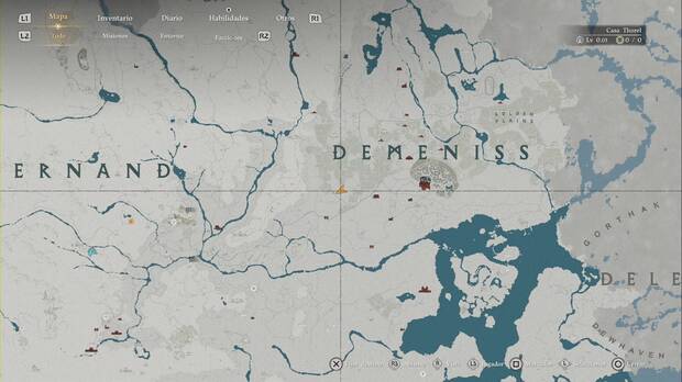 Crimson Desert - Ruinas Ancestrales, Ruinas de la C�mara de los Gritos, ubicaci�n del puzle