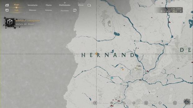 Crimson Desert - Infortunio, ubicaci�n de La mano gigante de la monta�a nevada