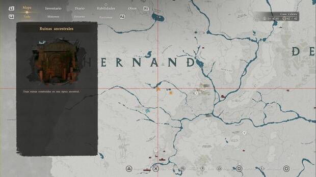 Crimson Desert - Ruinas Ancestrales, Ruinas de las aguas del Bosque Crepuscular, ubicaci�n