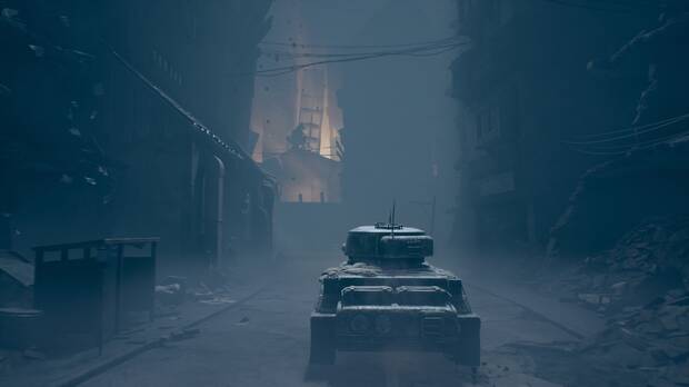 REANIMAL walkthrough acto 3 - Utilizar el tanque para avanzar por la ciudad en ruinas