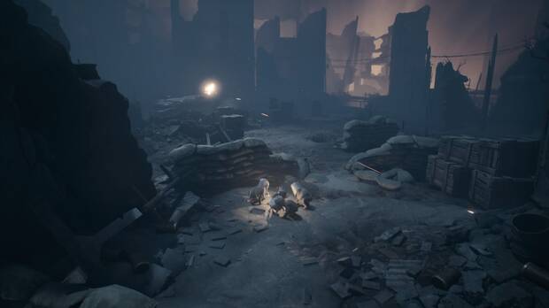 REANIMAL walkthrough acto 3 - Soldado con ametralladora en las trincheras