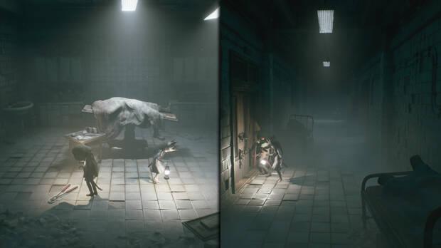 REANIMAL walkthrough acto 3 - Sala del quir�fano y puerta con candado para las cizallas