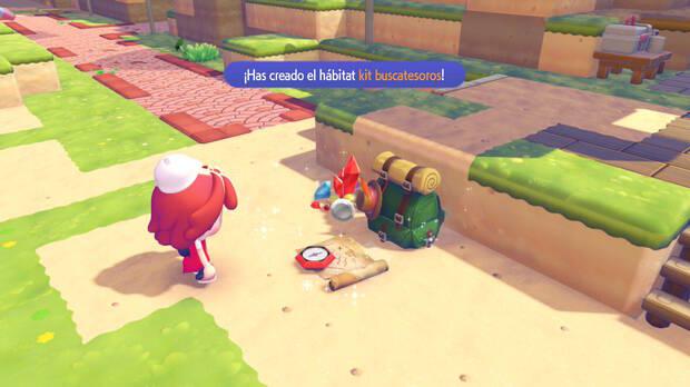 Pok�mon Pokopia - Requisitos para crear el h�bitat Kit buscatesoros del evento de Sableye