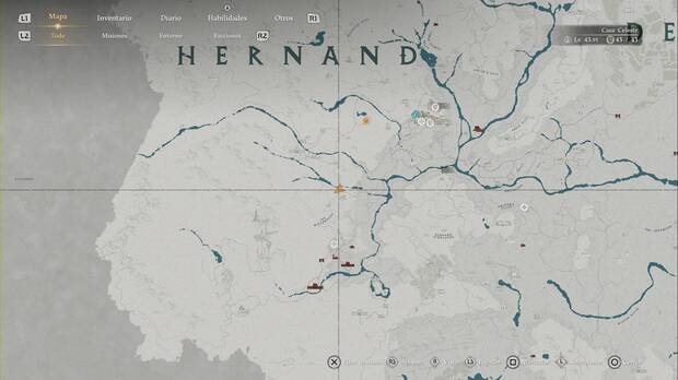 Crimson Desert - Desaf�os y cambios, ubicaci�n del artefacto sellado de Bajo el estandarte gris�ceo