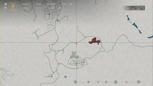 Crimson Desert - Desaf�os de escudo, ubicaci�n de Escudo de voluntad inquebrantable II