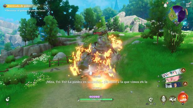 El intercambio entre compañeros es clave para sacar partido a su sistema de combate.