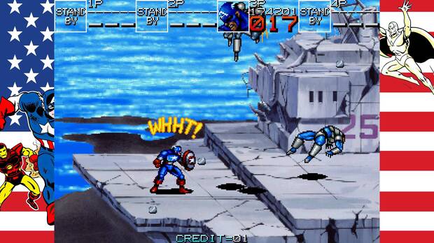 �Fue �Captain America and The Avengers� de los mejores juegos de Data East? No, pero es una obra muy m�tica y entretenida.