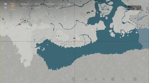 Crimson Desert - Desaf�os de Entrenamiento, ubicaci�n del artefacto de Paseo entre las nubes