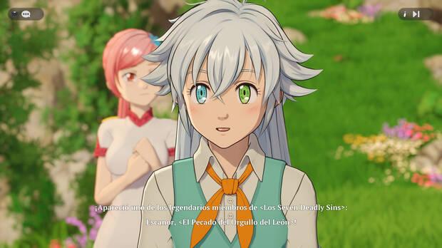 Aunque hay algunas menciones a eventos de la licencia, podrás disfrutar de la mayor parte del juego sin conocimiento previo de 'The Seven Deadly Sins'.
