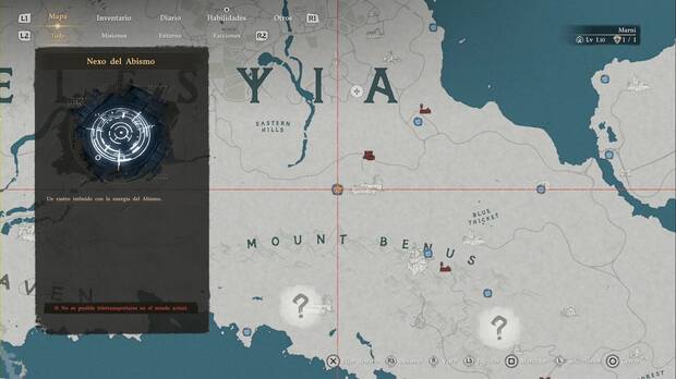 Crimson Desert - Nexos del Abismo en Delesyia, ubicaci�n de la placa de viaje r�pido Monte Benus (5)