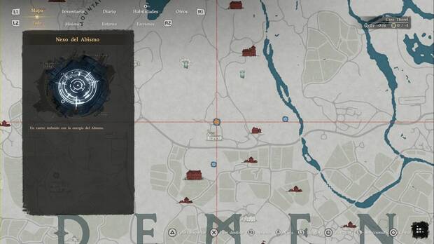 Crimson Desert - Nexos del Abismo en Demeniss, ubicaci�n del punto de viaje r�pido Iglesia del oeste de Demeniss