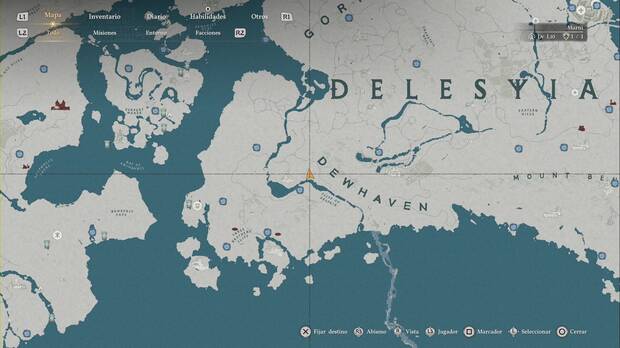 Crimson Desert - Ruinas Ancestrales, Ruinas del ca��n del Valle de la Le�a, ubicaci�n