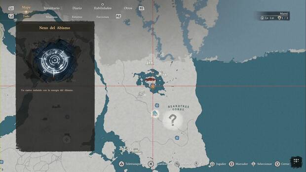 Crimson Desert - Nexos del Abismo de Delesyia, ubicaci�n del punto de viaje r�pido Humedales de Rocangrejo
