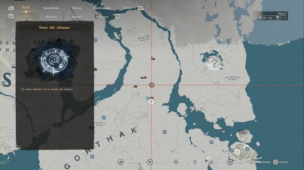 Crimson Desert - Nexos del Abismo de Delesyia, ubicaci�n del punto de viaje r�pido Valle del Vientoseco