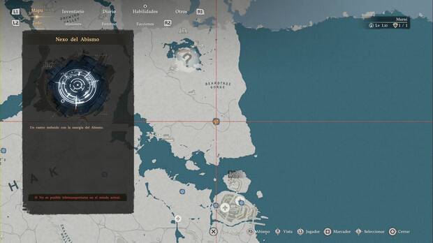 Crimson Desert - Nexos del Abismo de Delesyia, ubicaci�n del punto de viaje r�pido Colinas de Barb�rbol