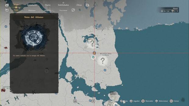 Crimson Desert - Nexos del Abismo de Delesyia, ubicaci�n del punto de viaje r�pido Colinas de Barb�rbol (2)