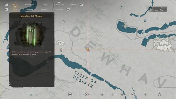 Crimson Desert - Infortunio, ubicaci�n de Cima de la Esperanza