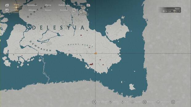 Crimson Desert - Ruinas Ancestrales, ubicaci�n de las Ruinas del Monte Benus