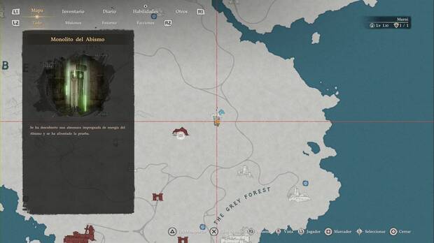 Crimson Desert - Ruinas Ancestrales, ubicaci�n de las Ruinas de Bosque Gris