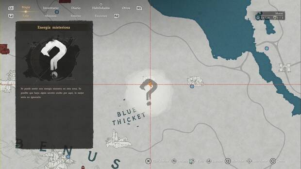 Crimson Desert - Ruinas Ancestrales, ubicaci�n de las Ruinas de la Matorral A�il