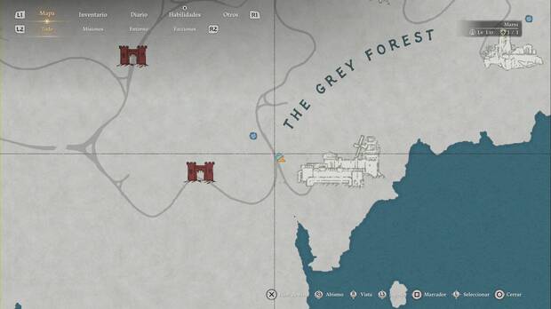 Crimson Desert - Desaf�os de Batalla, ubicaci�n del artefacto sellado de Molino de viento enorme