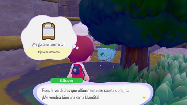 Pok�mon Pokopia - C�mo obtener pistas para saber aumentar el nivel de confort de los Pok�mon