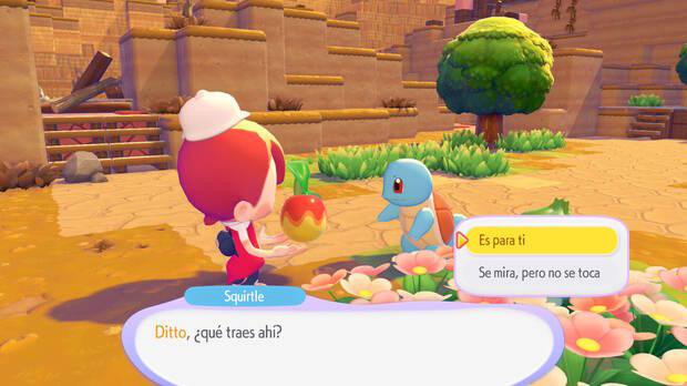 Pok�mon Pokopia - Darle regalos a los Pok�mon para aumentar su nivel de confort