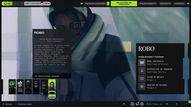 Marathon - Armazones, Robo