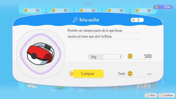 Pok�mon Pokopia - Comprar la Bolsa auxiliar para tener m�s espacios de inventario