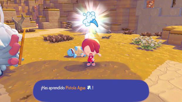Pok�mon Pokopia - C�mo desbloquear el movimiento especial Pistola Agua para Ditto