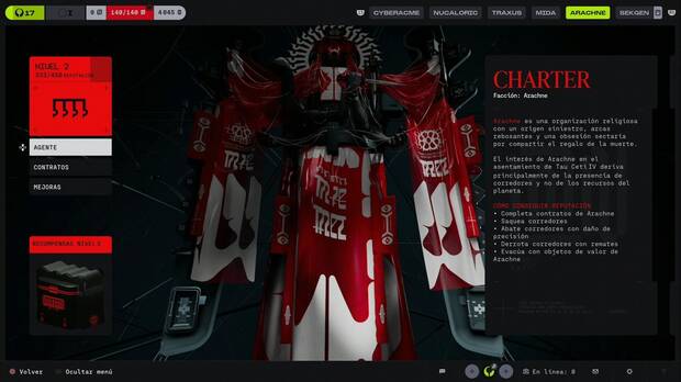 Marathon - Facciones, agente de Arachne