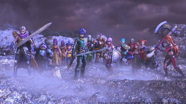 En esta ocasión podremos controlar a viejos conocidos de la pasada edición de esta saga así como a otros tipos muy famosos de pasadas entregas de Dragon Quest.
