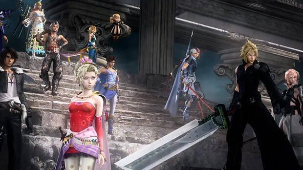 As es la introduccin cinemtica de Dissidia Final Fantasy NT Imagen 2