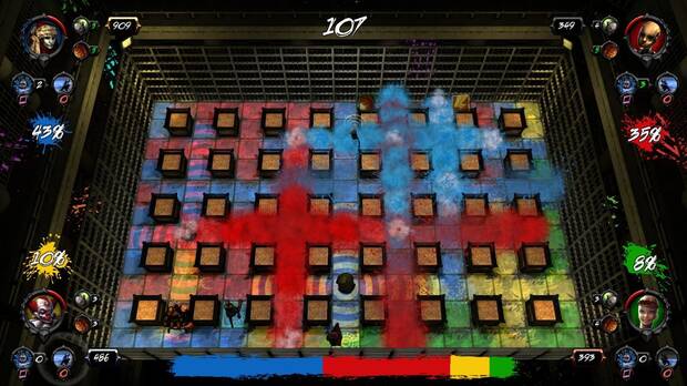 Si el juego no trae mucho colorido ¡añádelo tú! Dominación por color nos propone pintar el mayor espacio del mapa.