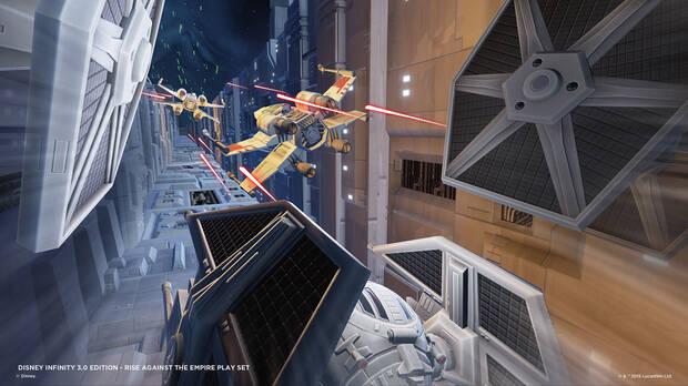 Las batallas espaciales tambi�n tendr�n cabida en el Play Set 'Star Wars: Rise Against the Empire'.