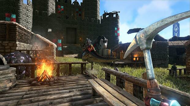 La mezcla de ambientes, estilos art�sticos y elementos puede parecer ecl�ctica, pero dota de gran personalidad al universo de �ARK: Survival Evolved�.